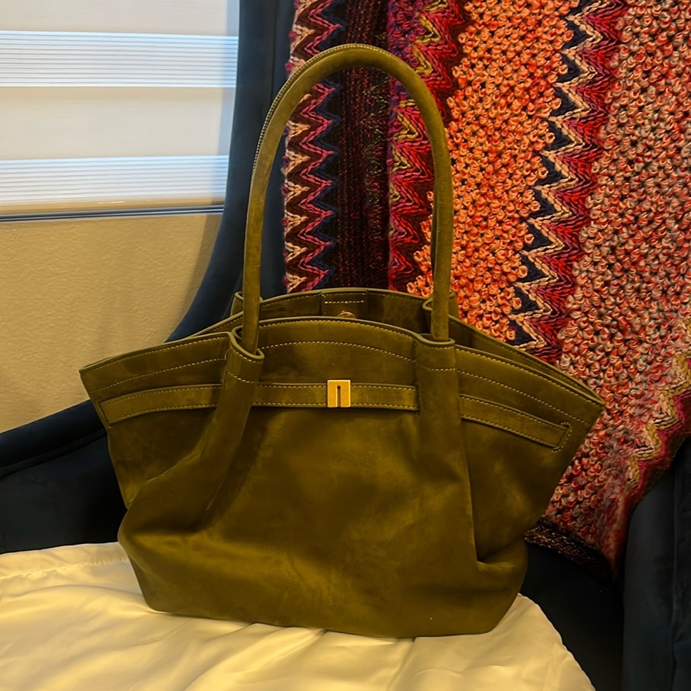 JW PEI Hana Faux Suede Tote Bag